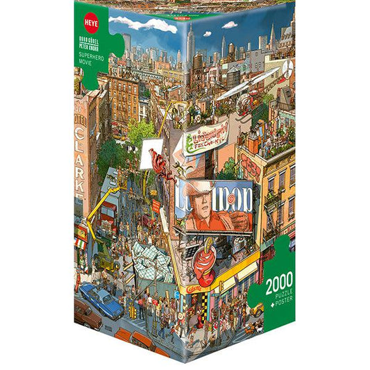 Superhero Movie 2000 Piece Jigsaw Puzzle Heye Puzzle Merchant