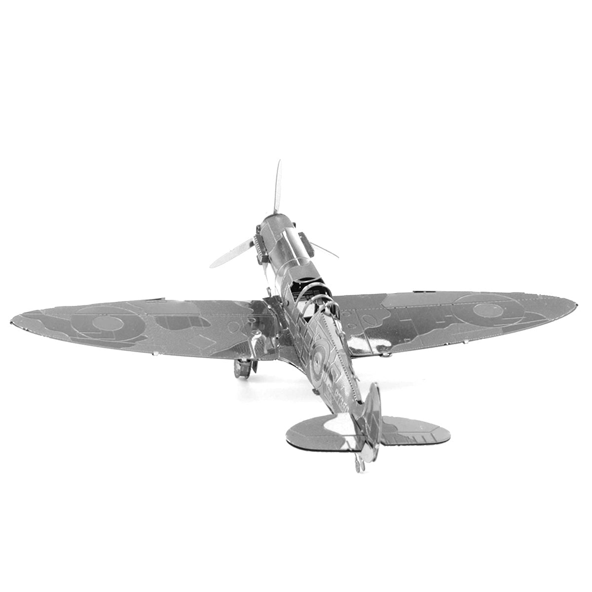 Supermarine Spitfire Fighter Jet 3D Steel Model Kit Metal Earth