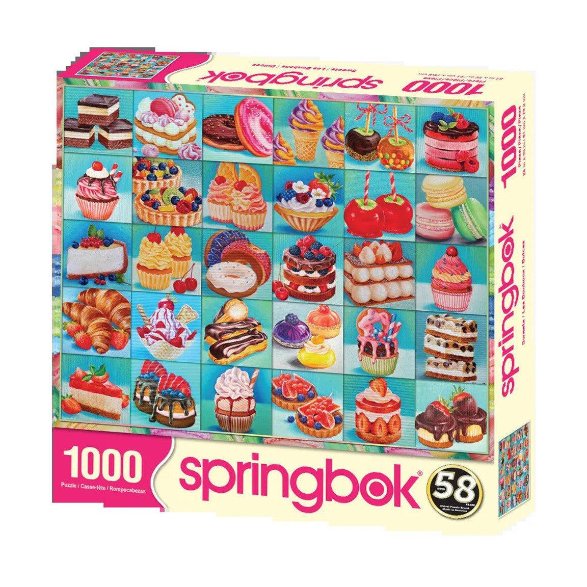 Sweets 1000 Piece Jigsaw Puzzle Springbok