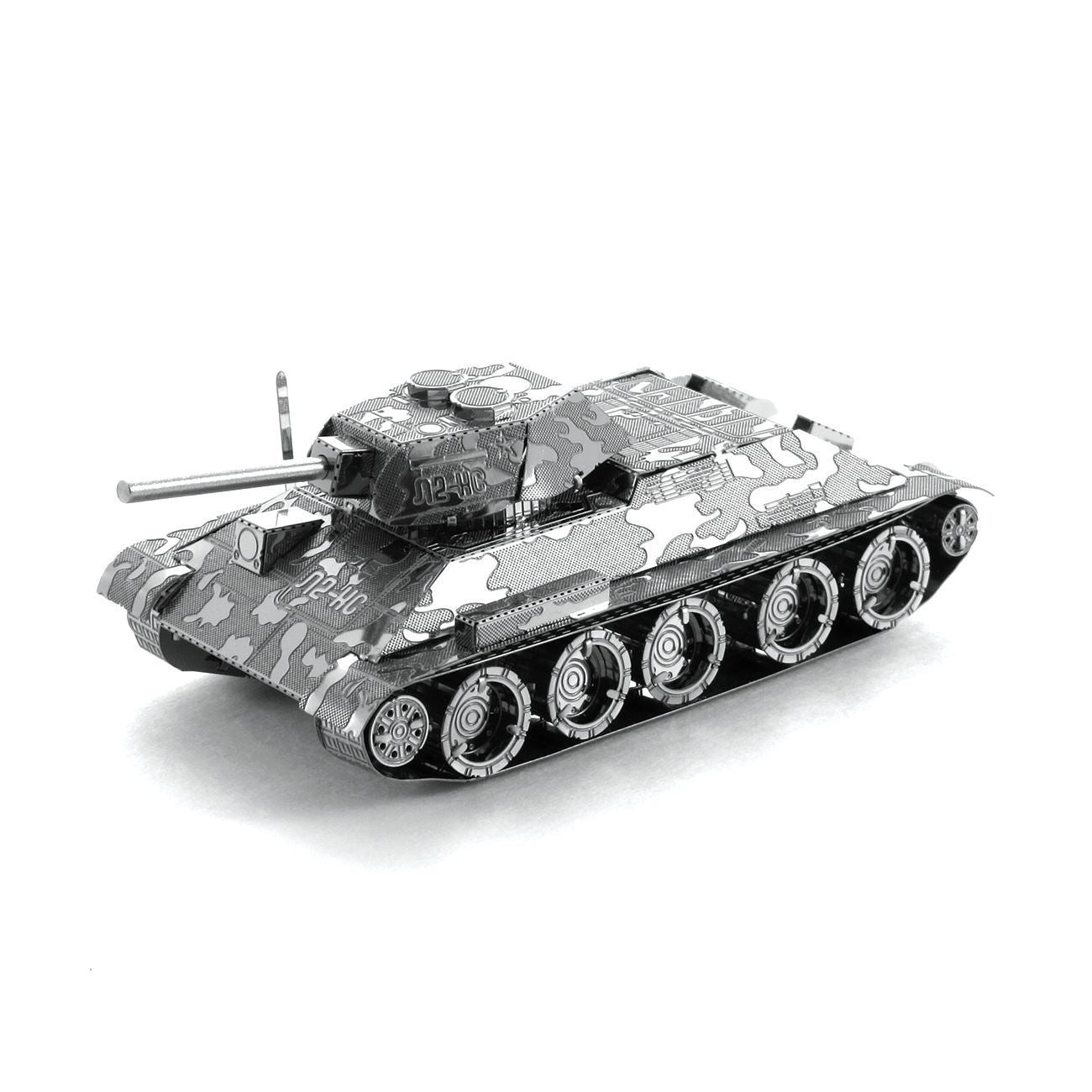 T-34 Tank 3D Steel Model Kit Metal Earth Puzzle Merchant