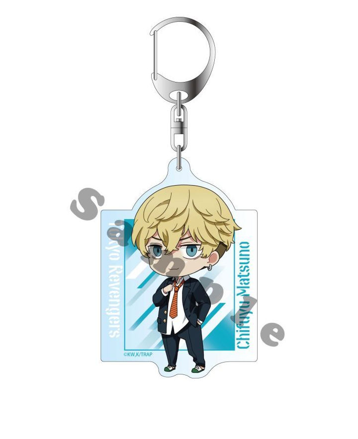 TOKYO REVENGERS CHIFUYU ACRYLIC KEYCHAIN Anime Pop