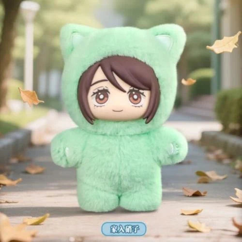 Jujutsu Kaisen Cat Ear Plushie Series Keychains Gift Blind Box (1 Blind Box) Super Anime Store