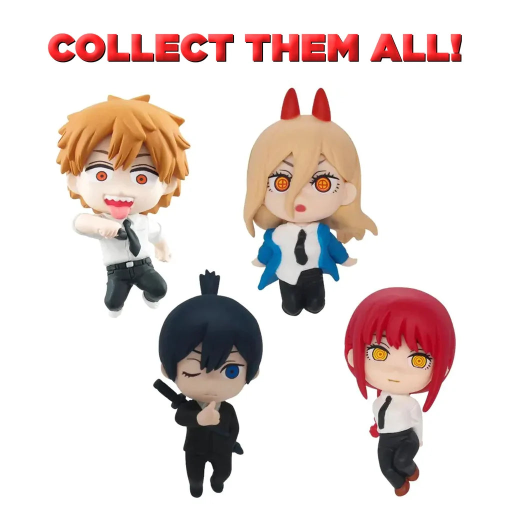 Twinchees Chainsaw Man Hoppin' Character Blind Box Figure (1 Blind Bag) Super Anime Store