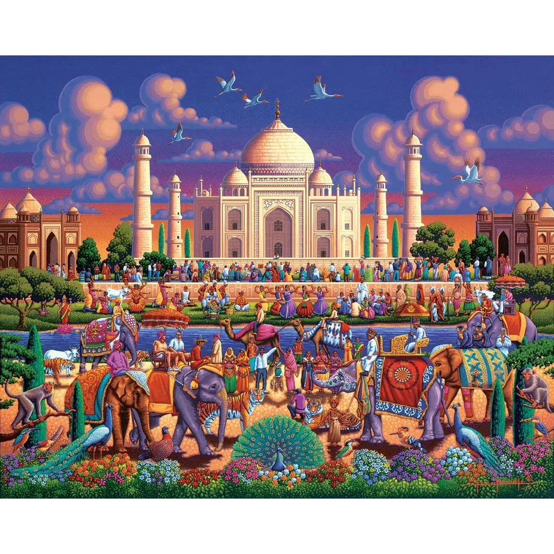Taj Mahal 1000 Piece Jigsaw Puzzle Dowdle