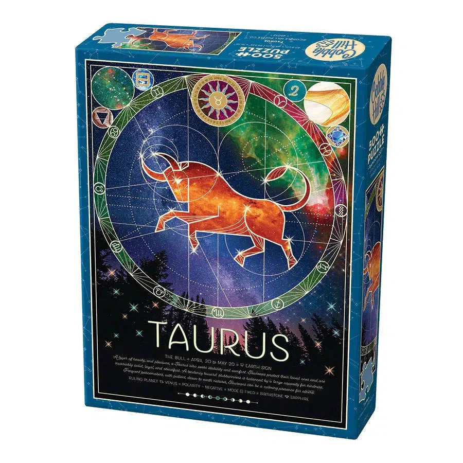 Taurus 500 Piece Jigsaw Puzzle Cobble Hill Puzzle Merchant