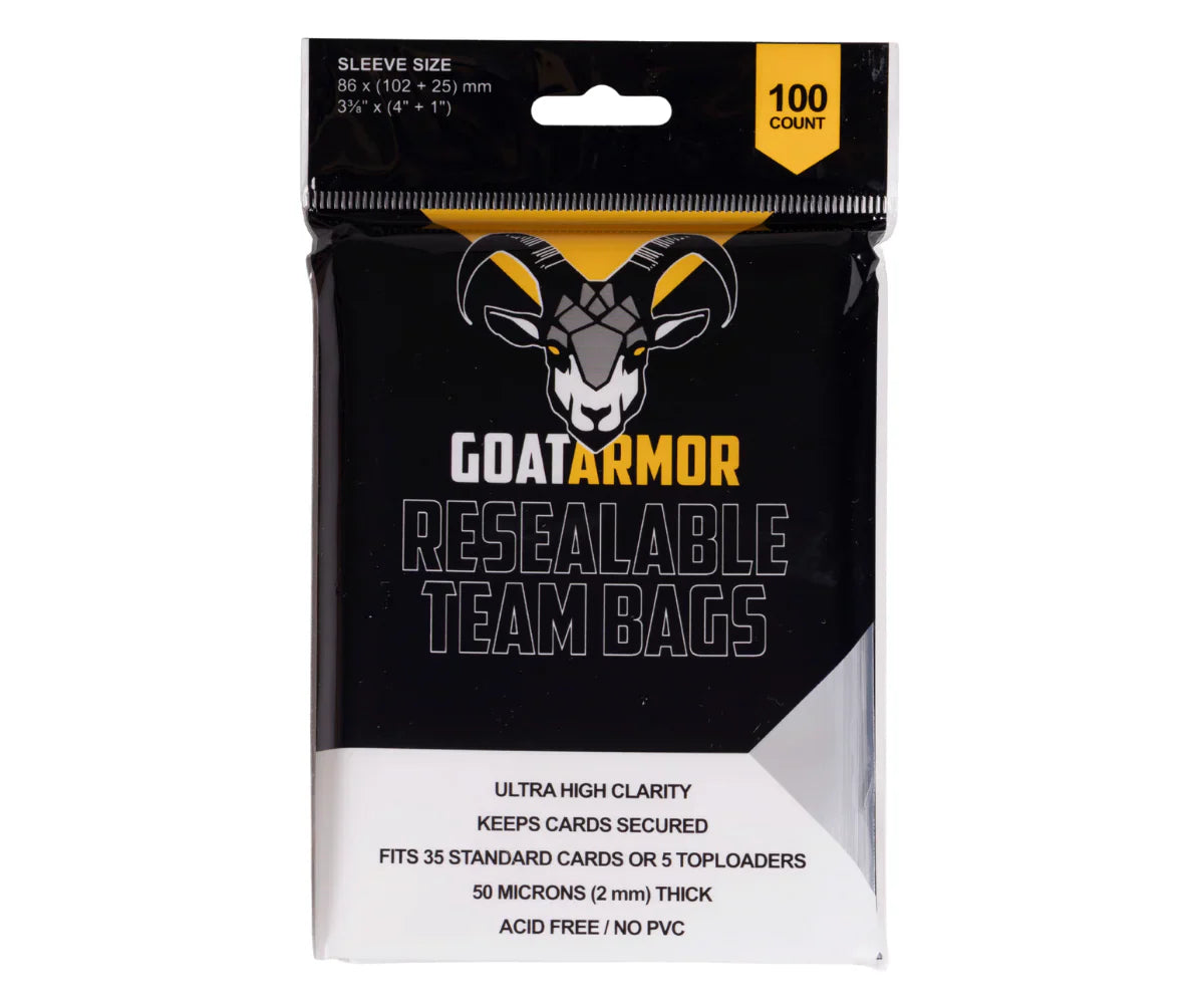 Goat Armor Resealable Team Bags Mankey Business