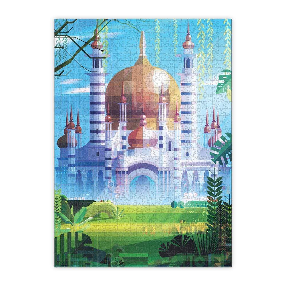 Temple 1000 Piece Jigsaw Puzzle Fred