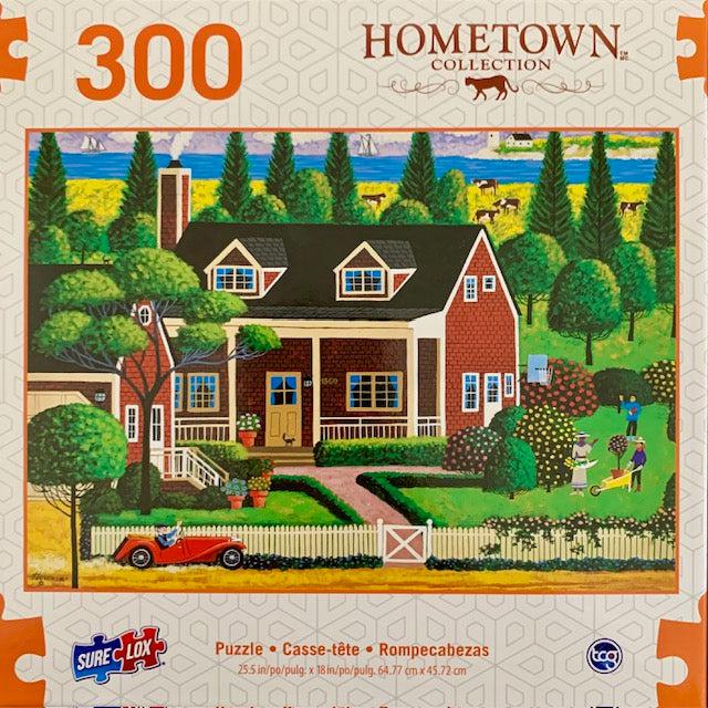 Tending the Garden Hometown Collection 300 Piece Jigsaw Puzzle Sure Lox Puzzle Merchant