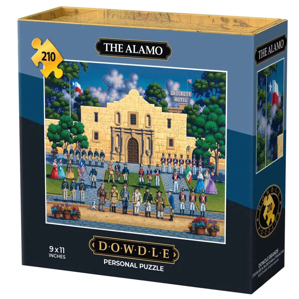 The Alamo 210 Piece Jigsaw Puzzle Dowdle Puzzle Merchant