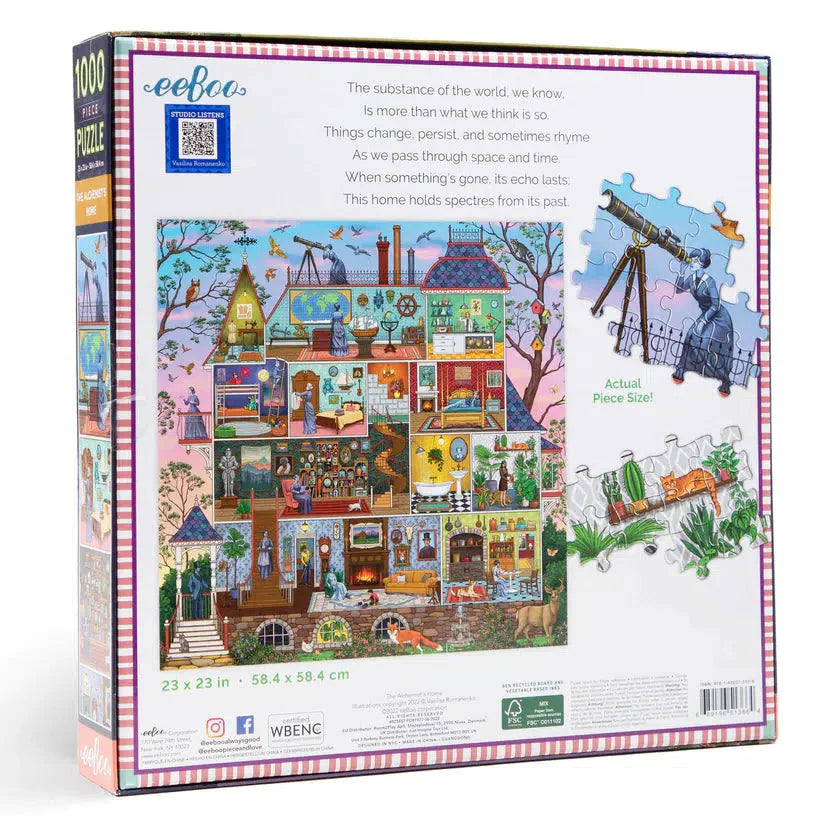 The Alchemist's Home 1000 Piece Jigsaw Puzzle eeBoo