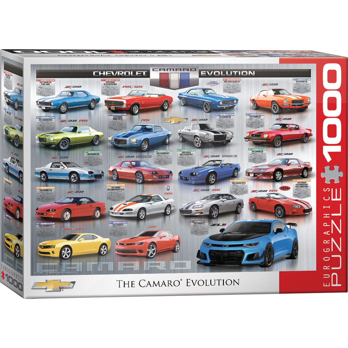 The Camaro Evolution 1000 Piece Jigsaw Puzzle Eurographics
