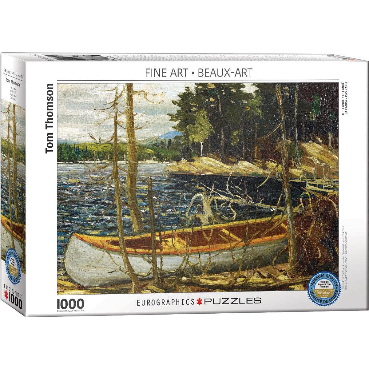 The Canoe 1000 Piece Jigsaw Puzzle Eurographics Puzzle Merchant