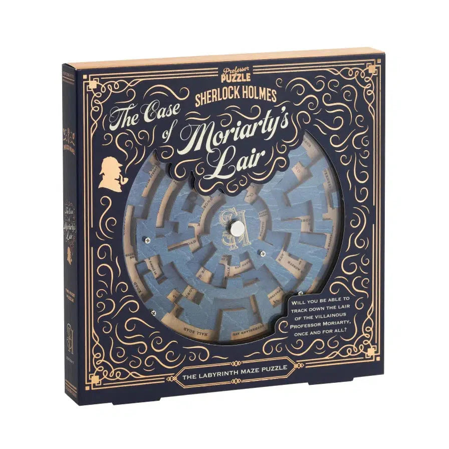 The Case of Moriarty's Lair Brain Teaser Puzzle Professor Puzzle Puzzle Merchant