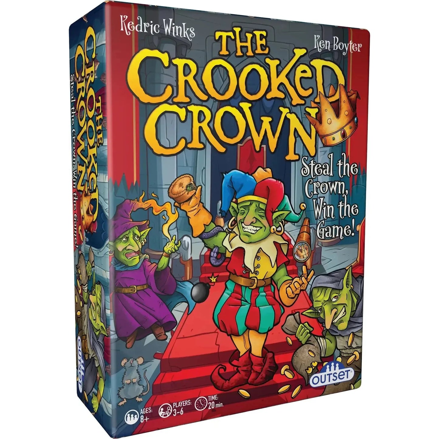 The Crooked Crown Strategic Card Game Outset