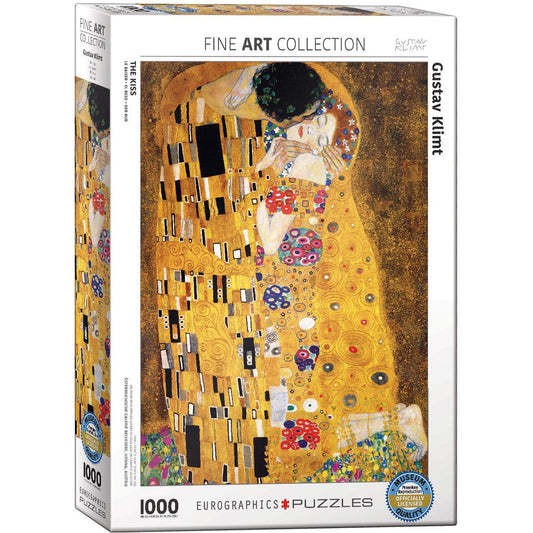 The Kiss 1000 Piece Jigsaw Puzzle Eurographics Puzzle Merchant