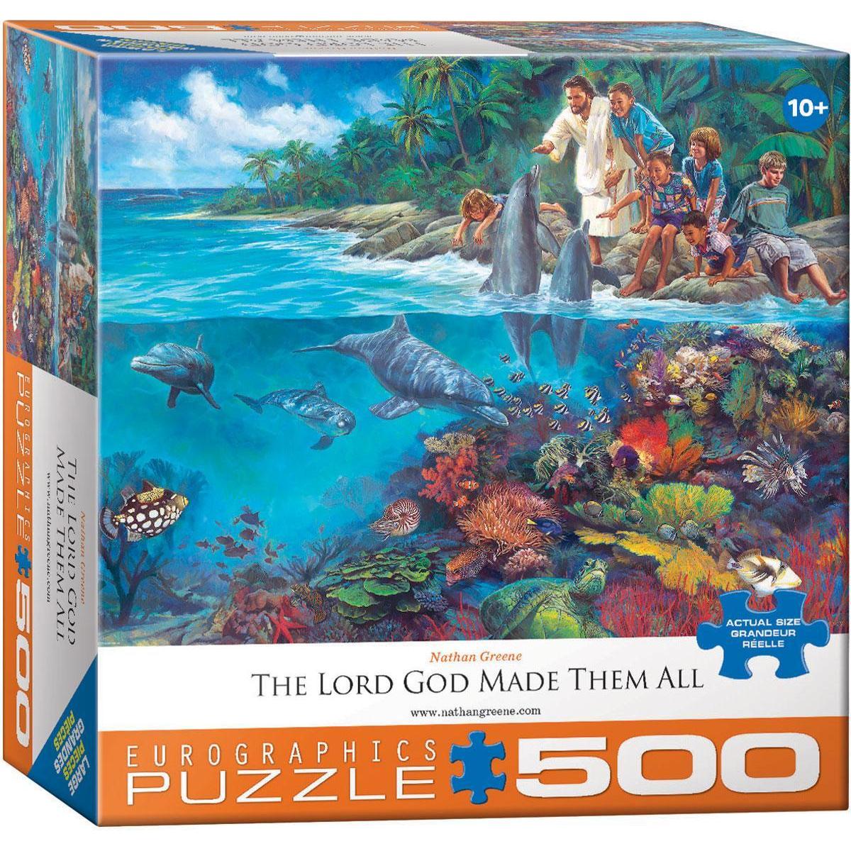 The Lord God made Them All 500 Piece Jigsaw Puzzle Eurographics
