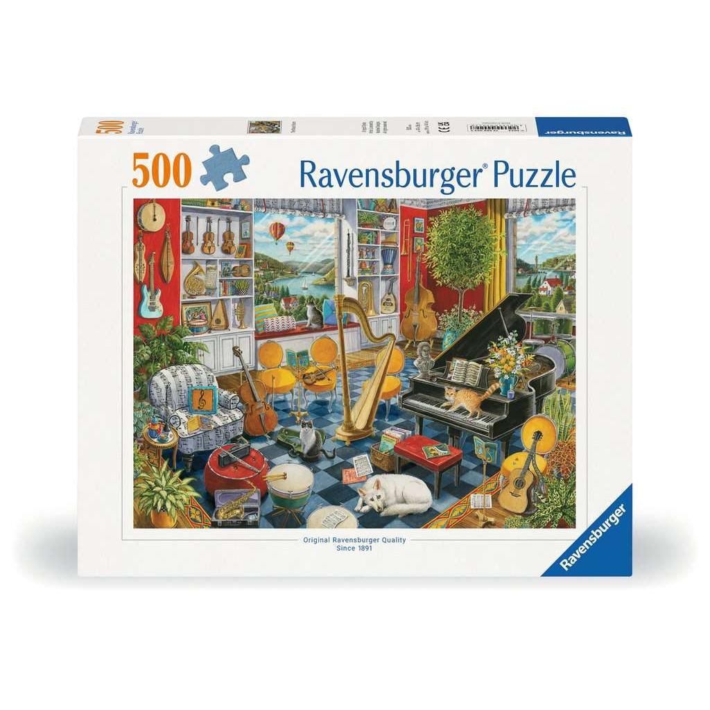 The Music Room 500 Piece Jigsaw Puzzle Ravensburger