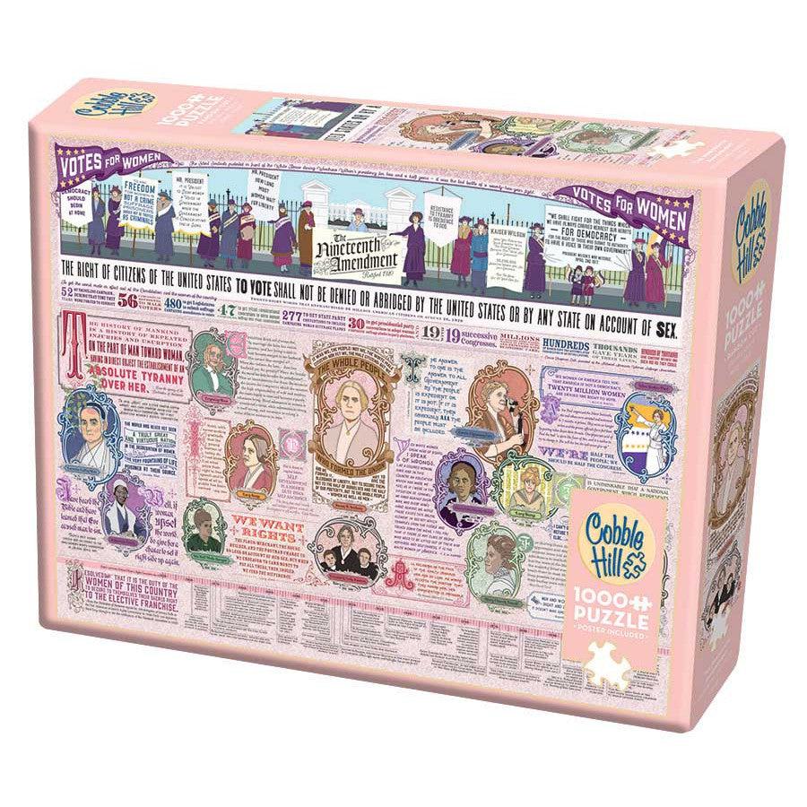The Nineteenth Amendment 1000 Piece Jigsaw Puzzle Cobble Hill Puzzle Merchant