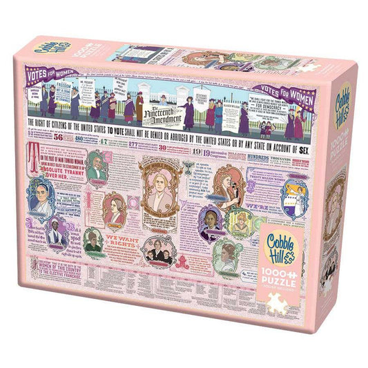 The Nineteenth Amendment 1000 Piece Jigsaw Puzzle Cobble Hill Puzzle Merchant