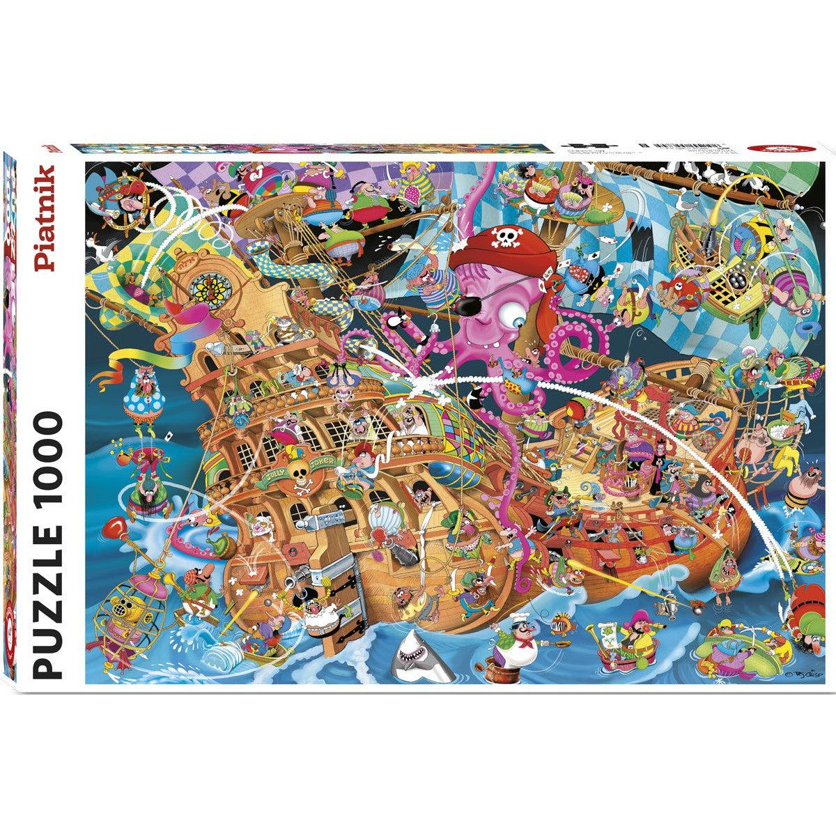 The Pink Pirate 1000 Piece Jigsaw Puzzle Piatnik Puzzle Merchant