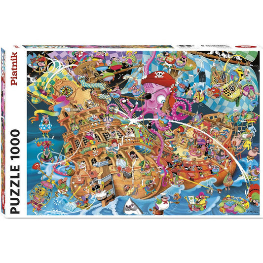 The Pink Pirate 1000 Piece Jigsaw Puzzle Piatnik Puzzle Merchant