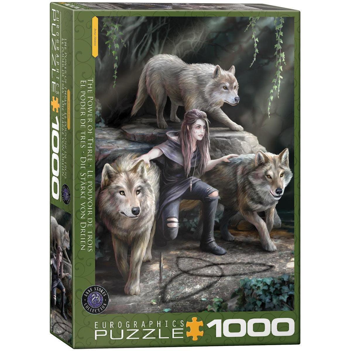 The Power of Three 1000 Piece Jigsaw Puzzle Eurographics Puzzle Merchant
