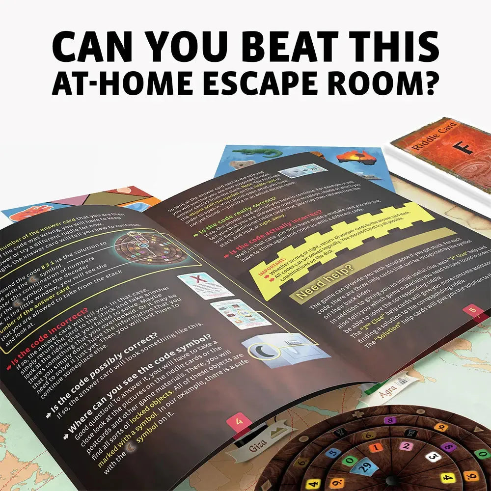 The Professor's Last Riddle - Exit the Escape Room Game - Kosmos