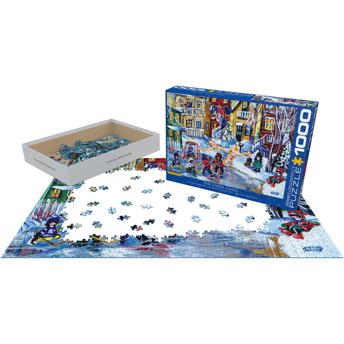 The Usual Gang 1000 Piece Jigsaw Puzzle Eurographics