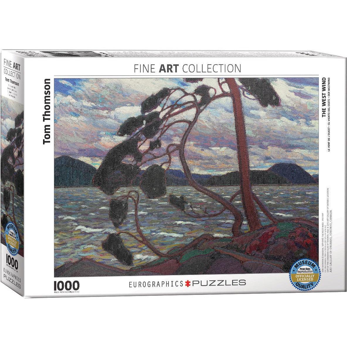 The West Wind 1000 Piece Jigsaw Puzzle Eurographics Puzzle Merchant