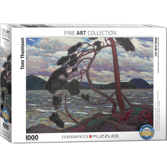 The West Wind 1000 Piece Jigsaw Puzzle Eurographics Puzzle Merchant