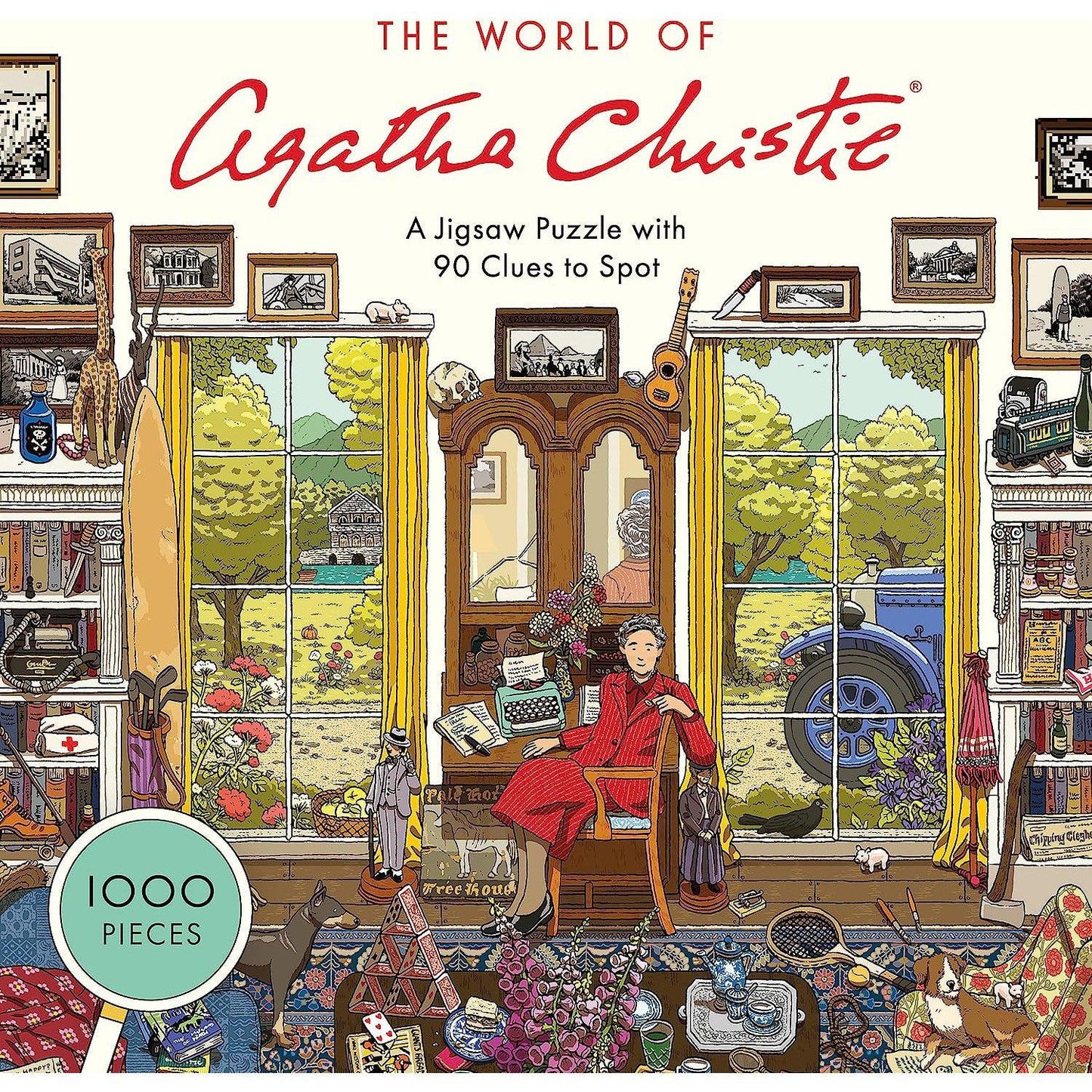 The World of Agatha Christie 1000 Piece Jigsaw Puzzle Laurence King Puzzle Merchant