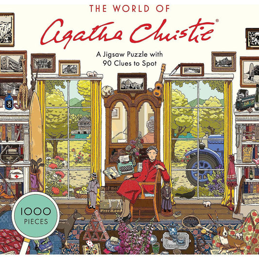 The World of Agatha Christie 1000 Piece Jigsaw Puzzle Laurence King Puzzle Merchant
