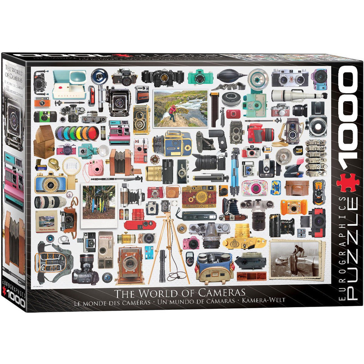 The World of Cameras 1000 Piece Jigsaw Puzzle Eurographics Puzzle Merchant