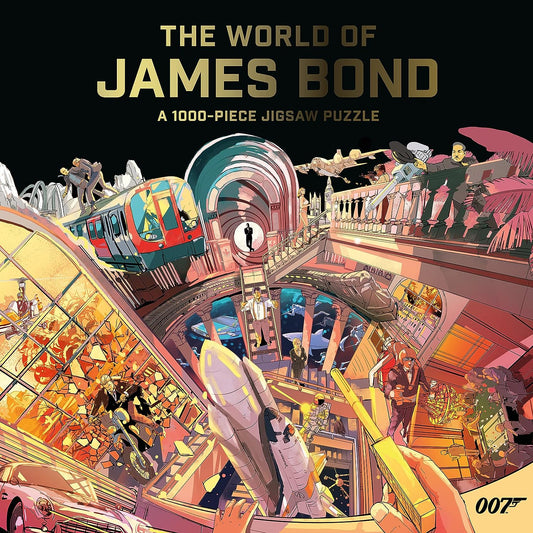 The World of James Bond 1000 Piece Jigsaw Puzzle Laurence King Puzzle Merchant