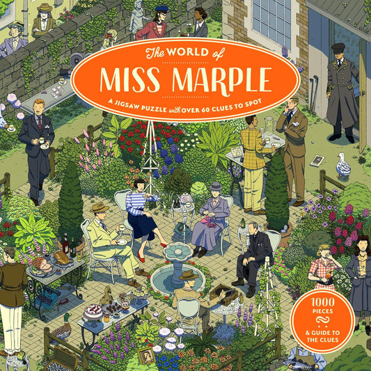 The World of Miss Marple 1000 Piece Jigsaw Puzzle Laurence King Puzzle Merchant