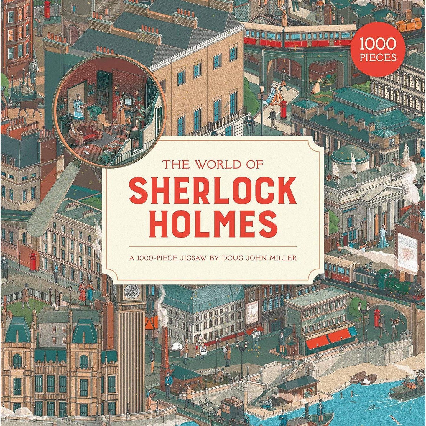 The World of Sherlock Holmes 1000 Piece Jigsaw Puzzle Laurence King Puzzle Merchant