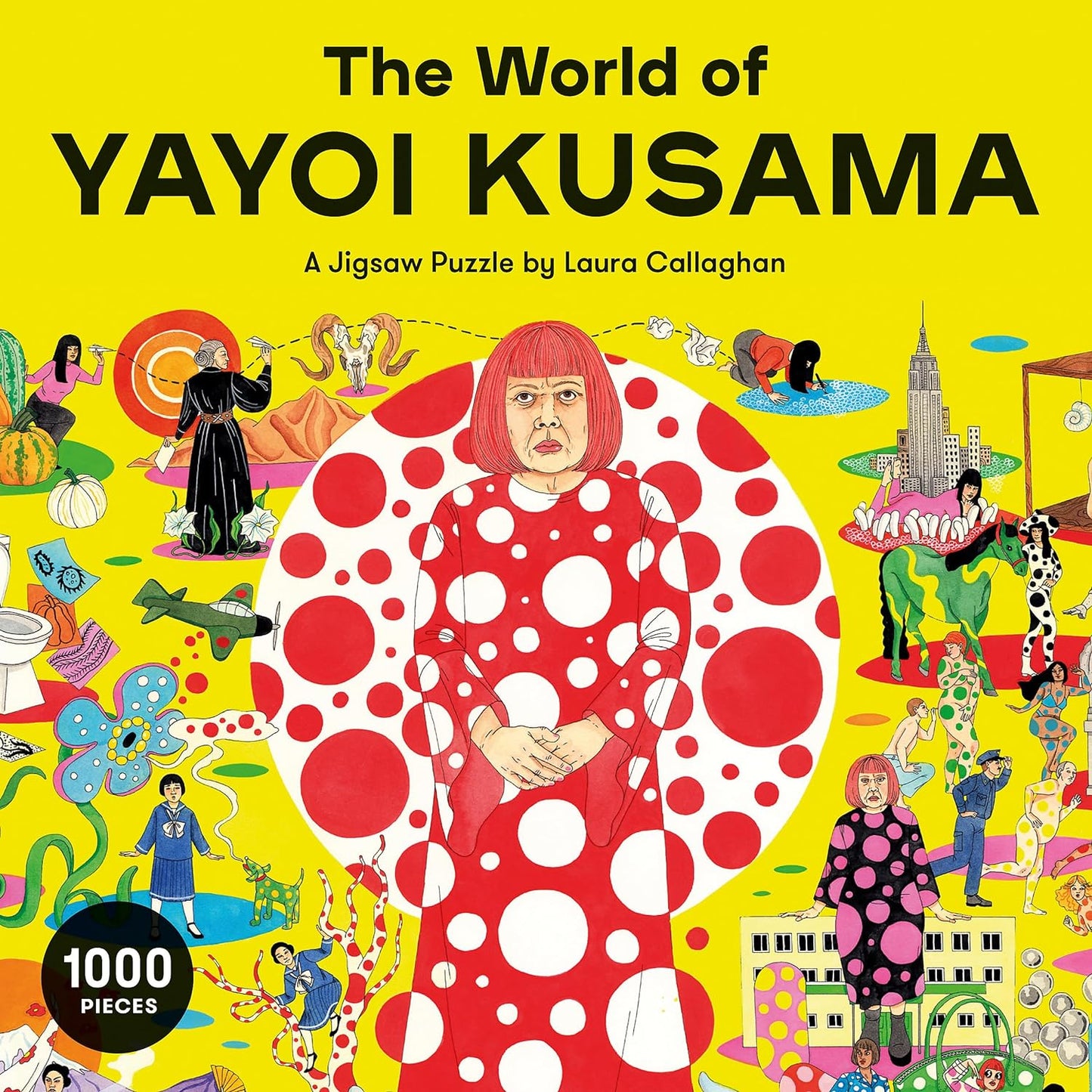 The World of Yayoi Kusama Puzzle 1000 Piece Jigsaw Puzzle Laurence King Puzzle Merchant