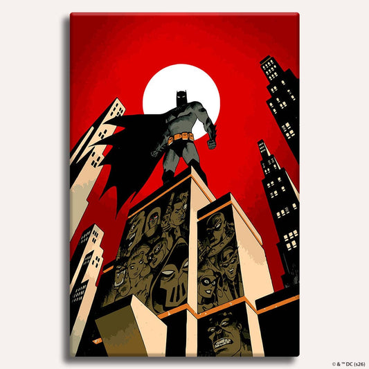 The Gotham Guardian - Paint By Numbers Kit 15.7" x 23.6" (40x60cm) Craft Hub