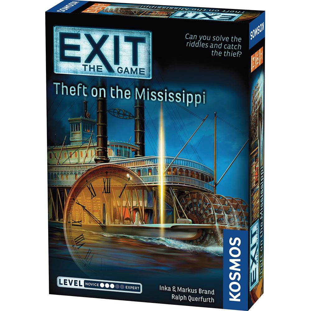 Theft on the Mississippi - Exit the Escape Room Game - Kosmos Puzzle Merchant