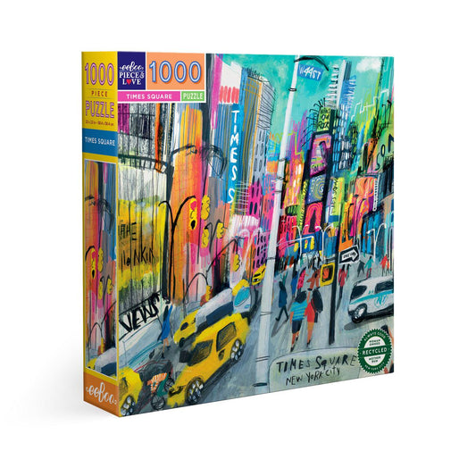 Times Square 1000 Piece Jigsaw Puzzle eeBoo Puzzle Merchant