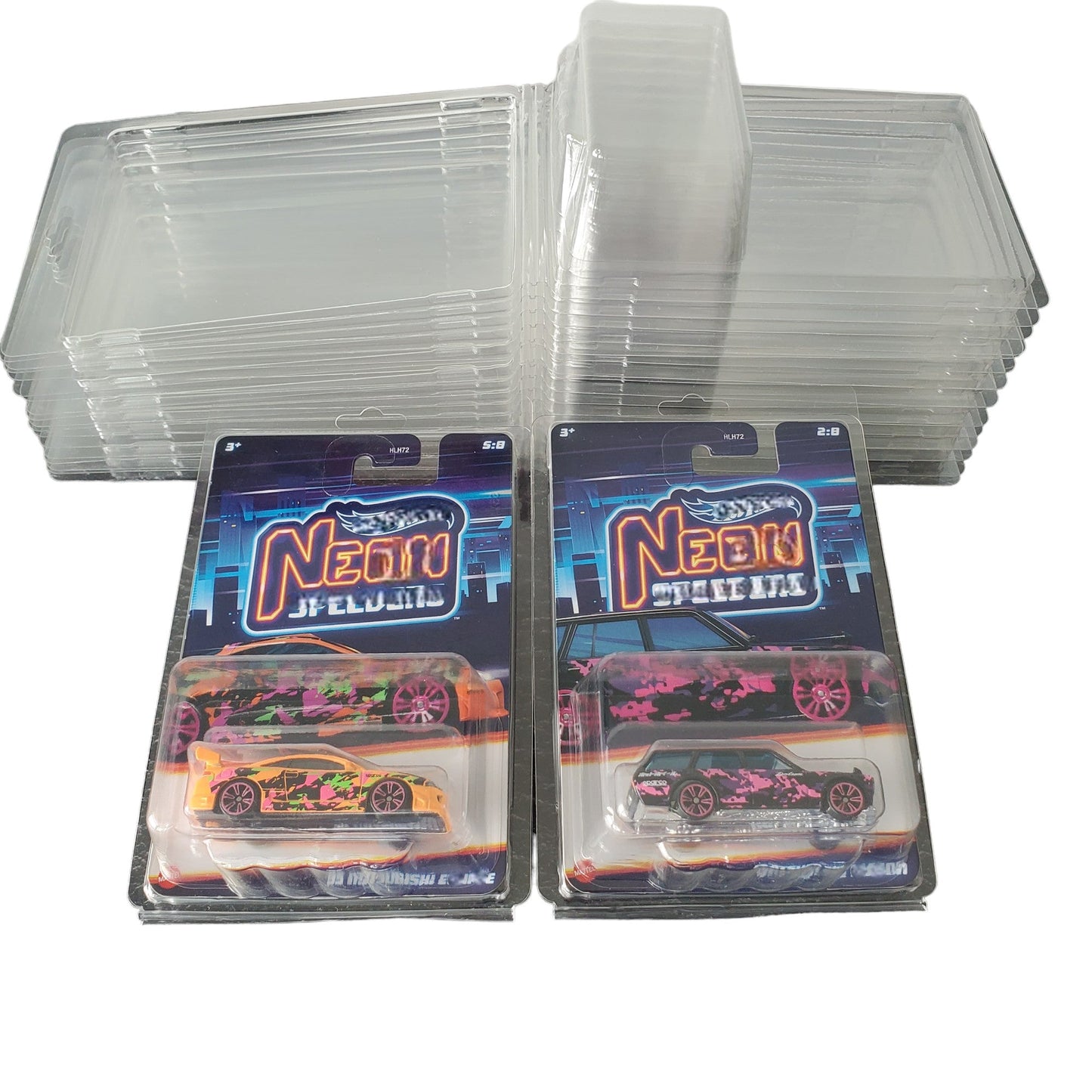 20 Pack Protector Case Clamshell For Hot Wheels Mainline Jeff's Diecast & Collectibles