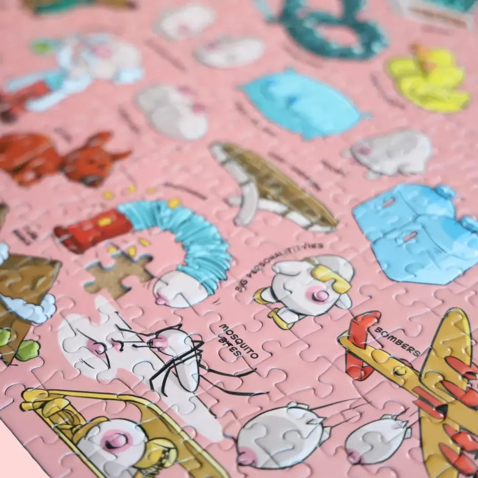 Tit's a Puzzle 1000 Piece Jigsaw Puzzle Sleazy Greetings