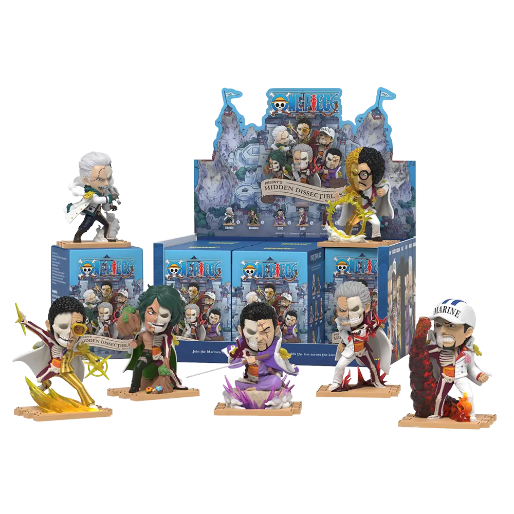 Freeny's Hidden Dissectibles One Piece Marines Edition Blind Box - Mighty Jaxx Super Anime Store