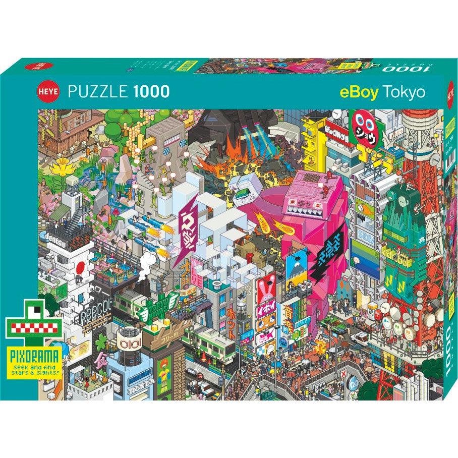 Tokyo Quest Pixorama 1000 Piece Jigsaw Puzzle Heye Puzzle Merchant