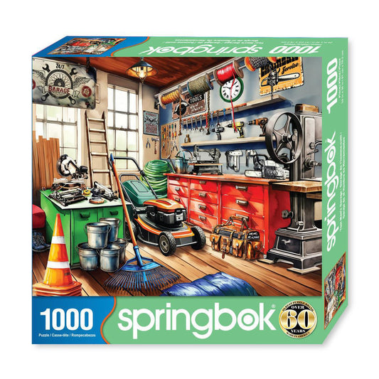 Tool Man's Garage 1000 Piece Jigsaw Puzzle Springbok Puzzle Merchant