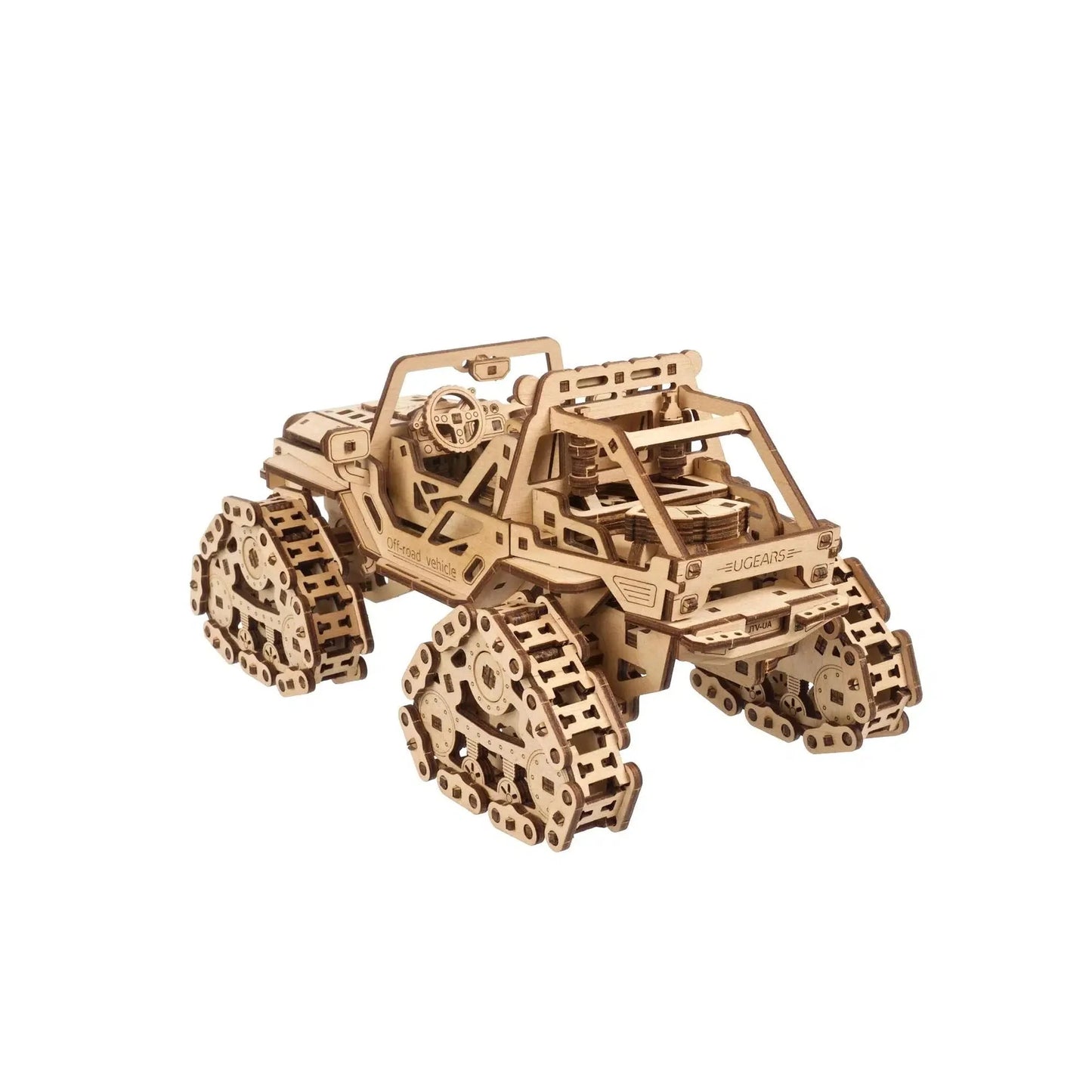 Tracked Off-Road Vehicle 3D Wood Model Kit UGEARS