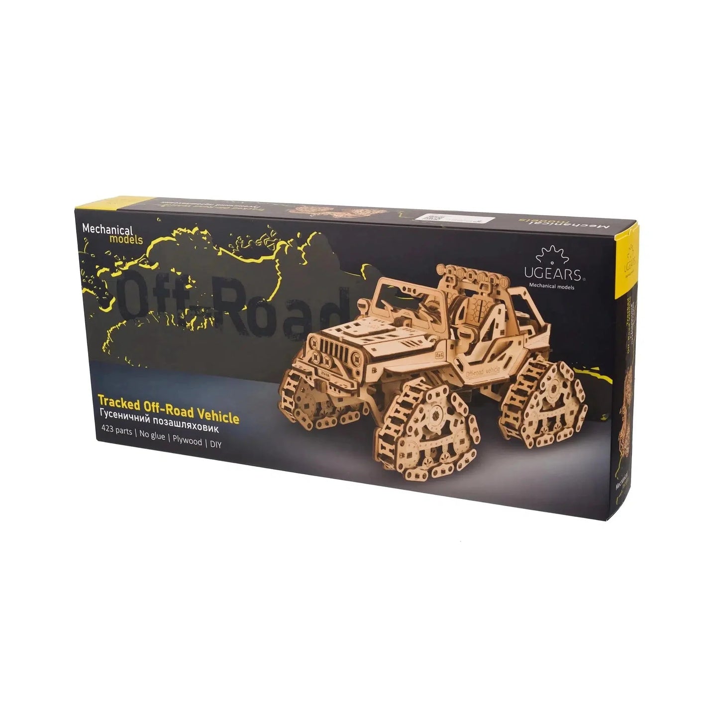 Tracked Off-Road Vehicle 3D Wood Model Kit UGEARS