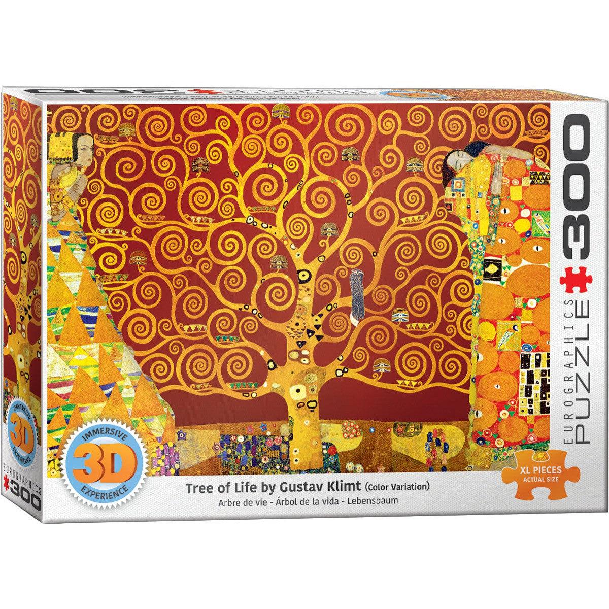 Tree of Life 300 Large Piece 3D Lenticular Jigsaw Puzzle Eurographics