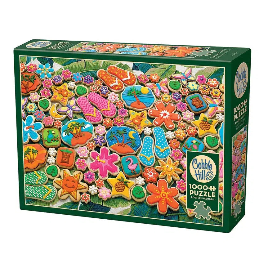 Tropical Cookies 1000 Piece Jigsaw Puzzle Cobble Hill Puzzle Merchant