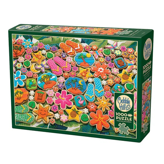 Tropical Cookies 1000 Piece Jigsaw Puzzle Cobble Hill Puzzle Merchant
